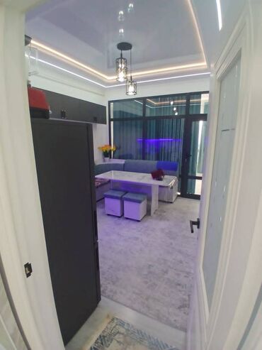 долгосрочная аренда квартир кызыл аскер: 1 бөлмө, 54 кв. м, Элитка, 9 кабат, Евроремонт