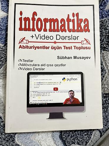 Книги и журналы: “İnformatika + Video Dərslər – Abituriyentlər üçün Test Toplusu” — 1
