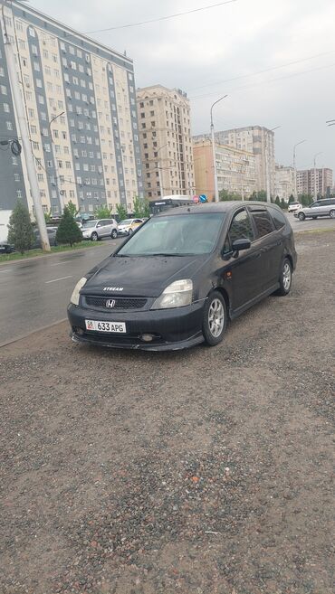 Honda: Honda Stream: 2002 г., 2 л, Механика, Газ, Минивэн