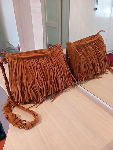 Классические сумки: Классическая сумка, Материал: Замша, Женские — 3