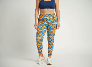 kapcie c a: Leggings Sports for women, size 2XL