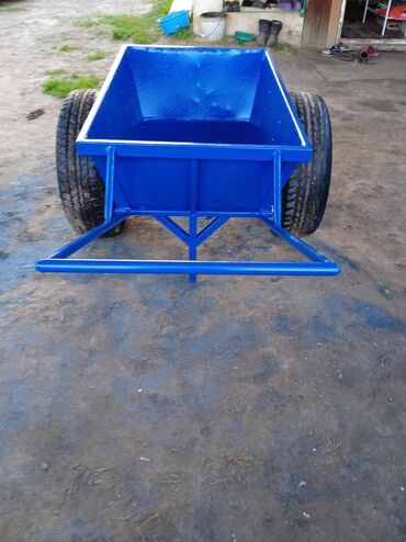 Садово-строительные тачки и тележки: Садово-строительная тачка и тележка, Двухколесная, Б/у — 8