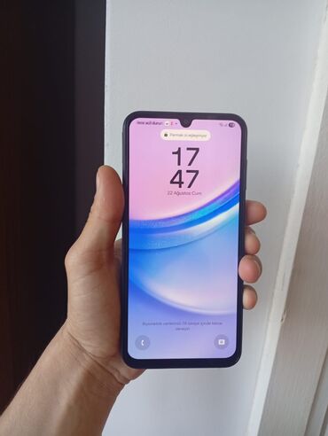 irshad telecom samsung a51 qiymeti: Samsung Galaxy A15, 128 GB, rəng - Qara, Sensor