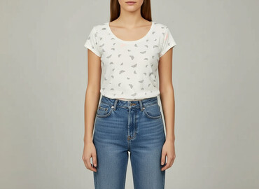 t shirty basic damskie zalando: T-shirt damski, rozmiar S