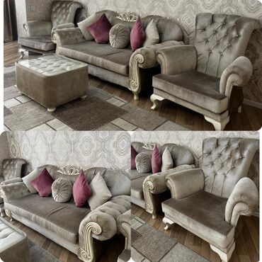 диван и 2 кресла мягкая мебель: Диван, 2 кресла at lalafo.az диван и 2 кресла мягкая мебель: Диван, 2 кресла