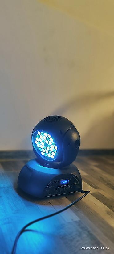 projektorlar: Hərəkətli başlıq LED səhnə işığı (Moving Head) cut satilir 300 azn - — 3