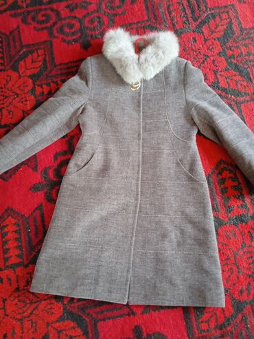 пальто оверсайс: Пальто, Классика, Зима, По колено, Приталенная модель, 5XL (EU 50)