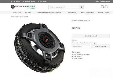 Ostalo: Spikes-Spider SPORT – sneg lanci/grebeni za točkove Opis: - — 2