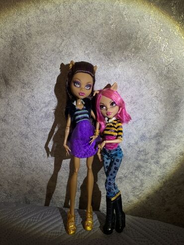 свадебное платье charline: Куклы Monster High Клодин и Хоулин,куклы из семейного сета,в