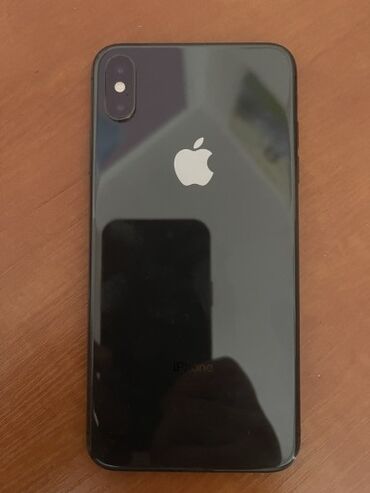 iphone xs max price bishkek: IPhone Xs Max, Б/у, 256 ГБ, Черный, Защитное стекло, Чехол, 100 %