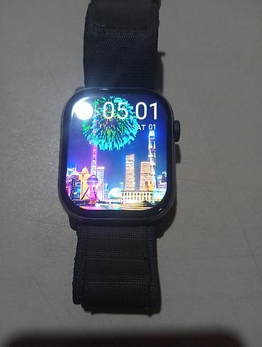 samsung watch 1: Ağıllı saat – kvadrat ekranlı, toxunmaya həssas rəngli displey. Qara — 2
