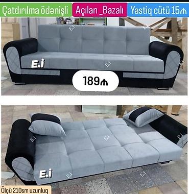 divan taxta: Divan-kravat, Yeni, Açılan, Bazalı, Parça, Ödənişli çatdırılma — 6