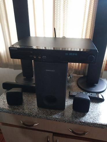 Аудиотехника: Samsung ev kinoteatrı – 5.1 kanal DVD receiver və akustika dəsti tam — 2