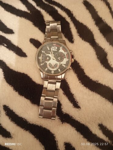 Классические часы: Классические часы часы, Серебро, США, Мужские, Б/у — 5