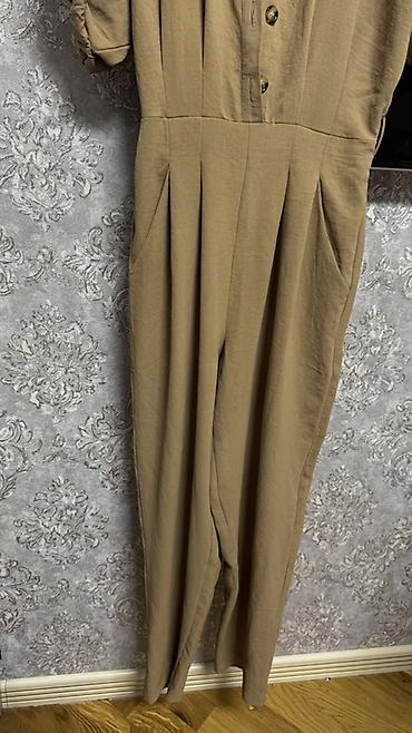 Личные вещи: Комбинезон, Zara, XS, цвет - Бежевый — 3