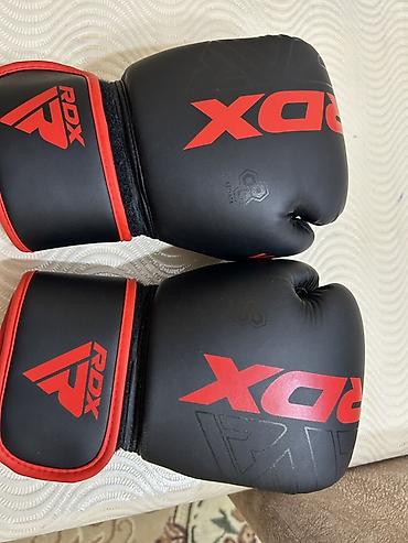 RDX boks əlcəkləri – qara/qırmızı - Brend/model: RDX, LOMA Tech