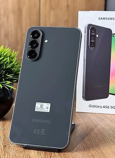 samsung tab a: Samsung Galaxy A56 5G, 256 GB, rəng - Qara, Barmaq izi, Face ID — 1