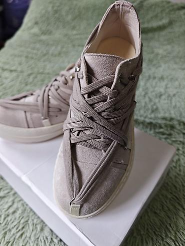 rick: Кеды/кроссовки Rick Owens Drkshdw Megalaced Low Sneaks с оригинальной — 4