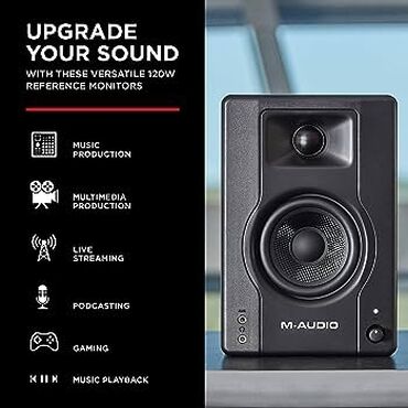 airpots pro: M-audio bx4 cutu 200 azn