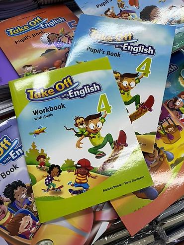 комик: Учебно и тетрадка Take Off with English (уровни 4–8) 1шт — 2