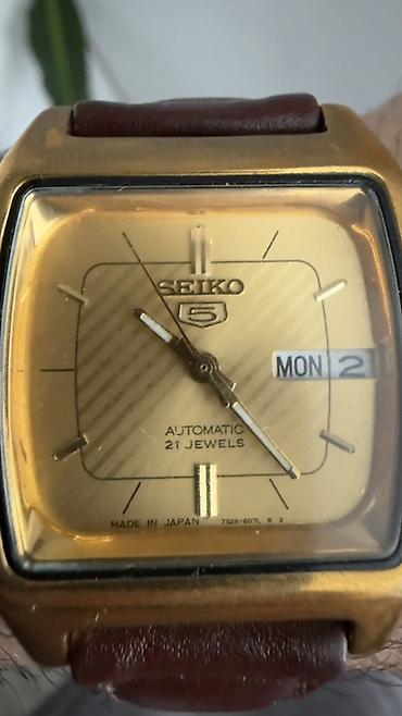 3d saat: Seiko 5 avtomatik qol saatı Barter g-shock və tank tipli saat - — 3