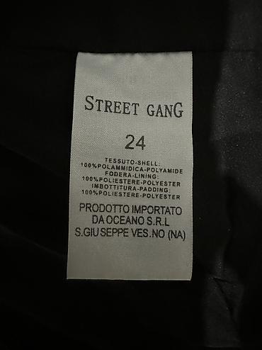 Верхняя одежда: Детская зимняя куртка Street Gang Европа - Цвет: черный - Рост/размер — 4