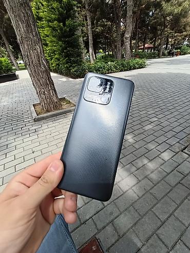 adam tərəzisi: Redmi 10C, 128 GB, rəng - Qara, Barmaq izi — 2