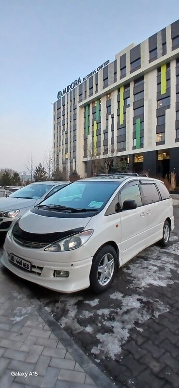 Toyota: Toyota Estima: 2001 г., 2.4 л, Автомат, Газ, Минивэн