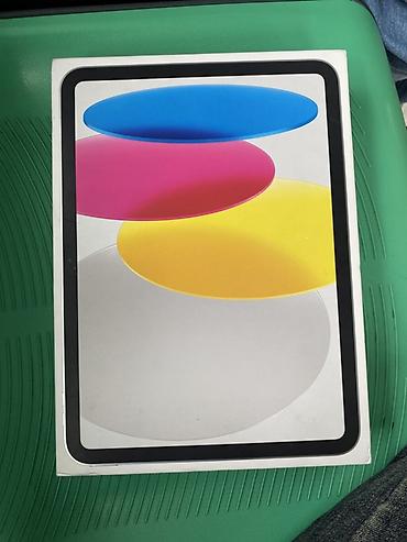 Apple iPad: Apple iPad A16 planşet 4 ay işlenib. - Yaddaş: 128GB - Pil: 100% - — 1