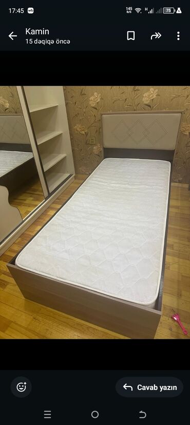 спални мебеллар: Təknəfərlik çarpayı, Dolab, Türkiyə, İşlənmiş