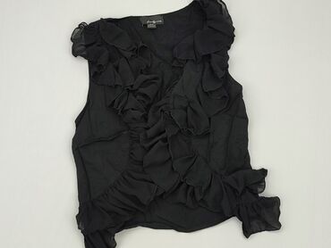 czarne bluzki bez rękawów: Блуза жіноча, S, стан - Дуже гарний