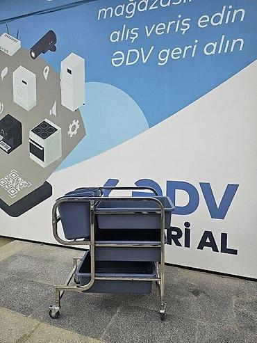 Оборудование для магазинов: Təmizlik arabası Balaca model 400AZN Böyük model 450AZN Nerjavik — 6