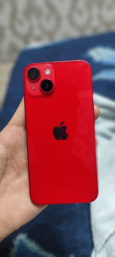 айфон 4 купить бу: IPhone 14, Колдонулган, 128 ГБ, Кызыл, 80 %