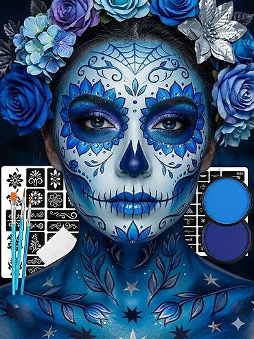 кисточки для макияжа: Грим-набор для face/body art и Хэллоуина Только доставка ‘самовывоза — 1