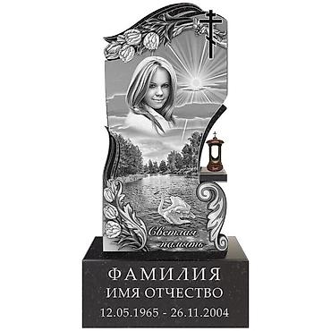 Ритуальные услуги: Изготовление крестов, Изготовление овалов с фото, Изготовление оградок | Габбро, Гранит, Металл | Оформление — 27