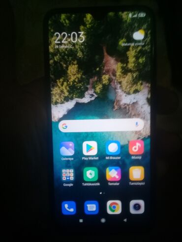telefon berde: Xiaomi Redmi Note 8, 64 GB, rəng - Göy