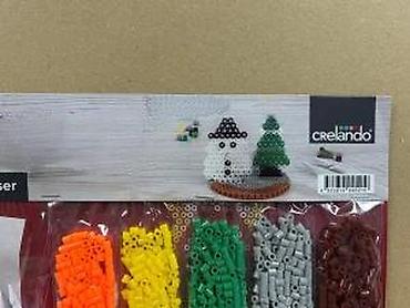 Kreativni setovi za decu: Crelando set za kreativno slaganje sa peč‑perlama (ironing beads) – — 4