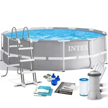 Перчатки: Новый Каркасный Бассейн Intex, 3.1 - 4 м, ≥ 5001 л