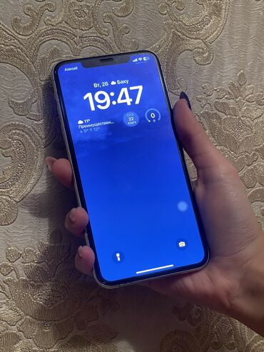 aple 11: IPhone 11 Pro Max, 64 GB, Ağ, Face ID