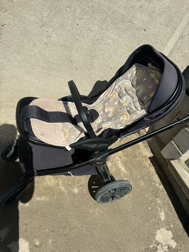 Коляски: Коляска, цвет - Черный, Б/у — 9