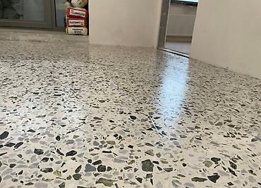 taza: Мозаичные полы терраццо, бетонные полы терраццо, terrazzo floor — 6