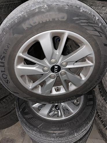 диски r16 kia: Колеса в сборе 205 / 65 / R 16, Б/у, Комплект, Легковые, Литые, отверстий - 5 — 1