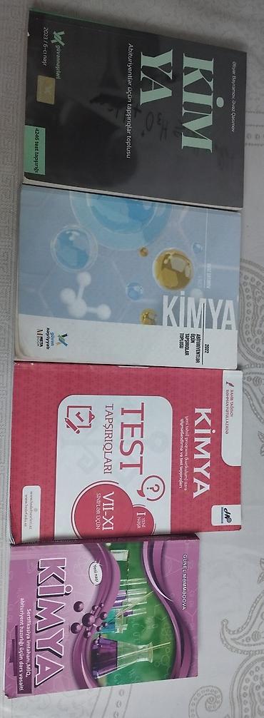 Testlər: Kimya üzrə hazırlıq və sınaq üçün kitab dəsti. Dəstə daxildir: - — 1
