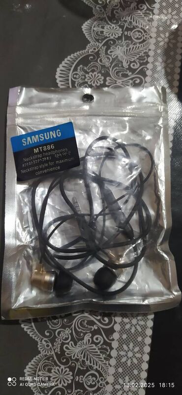 Qulaqcıqlar: Used Wired Qulaqcıqlar, Samsung, rəng - black