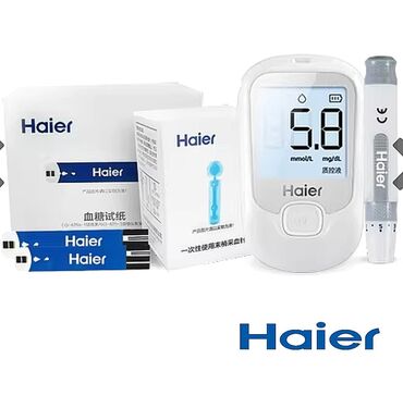 Глюкометрлер: Тестер глюкозы в крови haier — это высокоточный медицинский