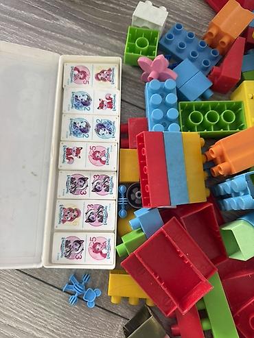 10 кг лего: Б/У игрушки Большой набор детского конструктора Toy Toy в ведёрке с — 2