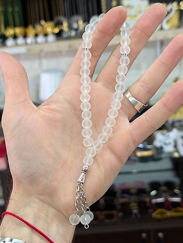 Bijuteriya: Məhsul: Təsbeh kolleksiyası - Material: Şüşə və daş görünüşlü — 5
