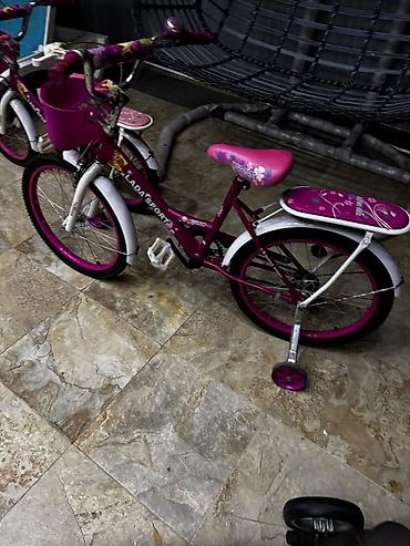 Uşaq velosipedləri: Uşaq velosipedi – LADA SPORT, çəhrayı/bənövşəyi dizayn - Təxmini 16" — 3