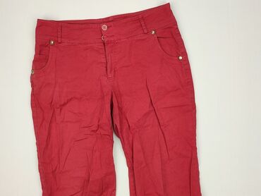 legginsy damskie push up wysoki stan: Janina, Material trousers for women, size L (EU 40)