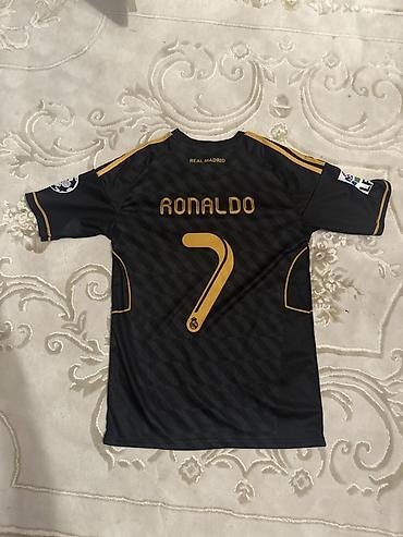 Футболки: Мужская футболка, Adidas, S, цвет - Черный — 1